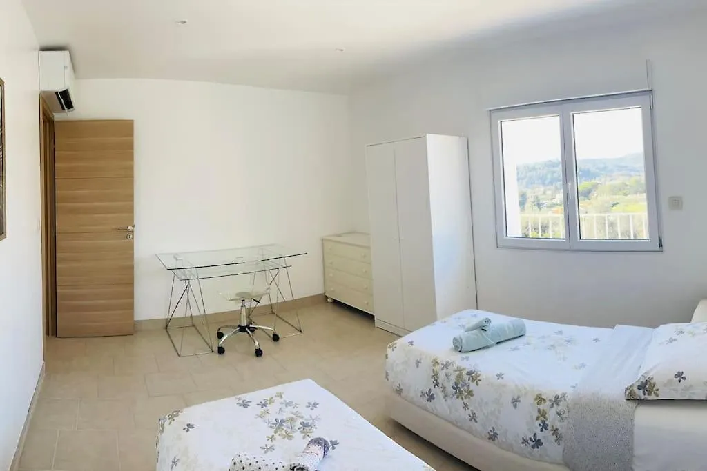 New Villa 6Br Heated Pool Gas Bbq Mountain View Cagnes-sur-Mer Apartmán